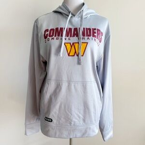 Washington Commanders Hoodie Sweatshirt Mens Size Medium Redskins NFL Combine